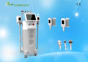 China Reduce Cellulite Fat Freeze Cryolipolysis Slimming Machine With Touch Screen RF Cavitation factory
