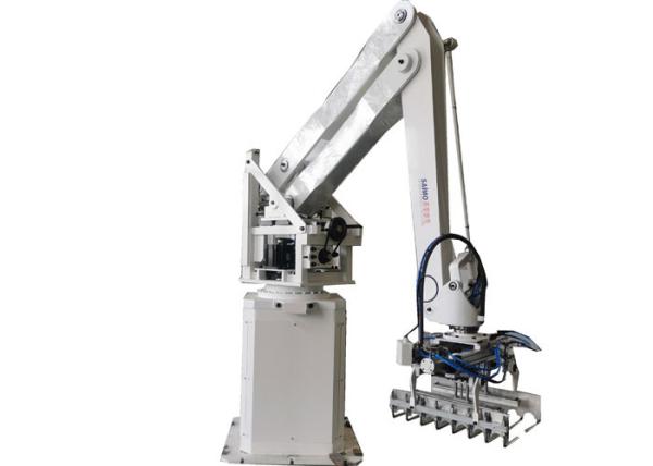 China PLC Robotic Palletizing System Used In Drink Industry factory
