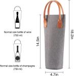 Round Portable Insulated Cooler Bag For Baby Bottles Wine Ice Bag Small 4x14"