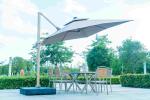 Outdoor Poly Wooden Dining Table And Chairs Plastic Wood Patio Table And Chair