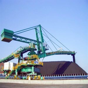 Stockyard Stacking And Reclaiming System For Bulk Material Handling
