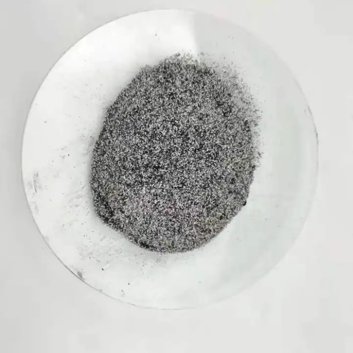 Black Grey Expandable Graphite For Fire Additives Industrial Grade