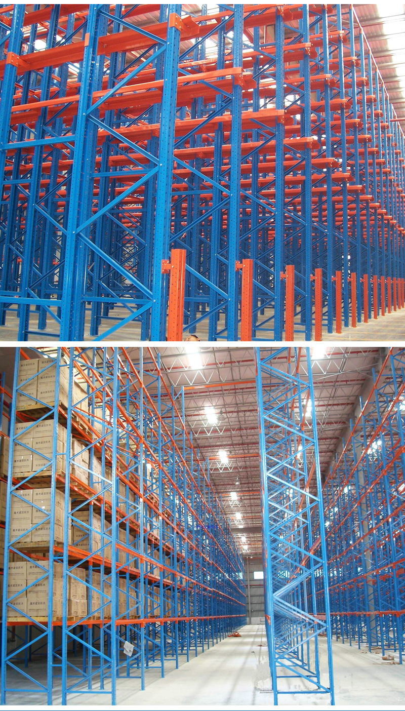 Warehouse Storage Heavy Duty Pallet Rack US Teardrop Pallet Racking System