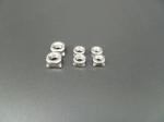 M6*1.0/M4-0.7 Carbon Steel DIN 928 Square Weld Nut,Plain surface,Grade 8