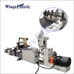 Single Screw Plastic Sheet Extruder Machine HDPE LDPE HIPS PVC Sheet Extrusion