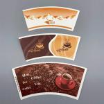 100% Virgin Wood Paper Cup Fan PE Coated 22oz For Drinking