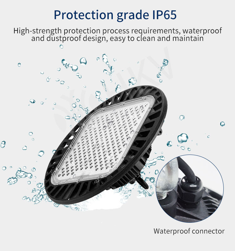 20000lm Waterproof Stable Heat Dissipation LED High Bay Light Fixtures Industrial Lighting