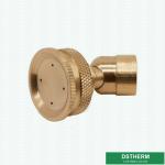 Customized Brass Garden Fittings 360 Degrees Adjustable Brass Water Fine Mist