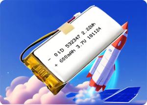 China OiD532347N630 3.7V 630mAh 1C Discharge 500 Cycles Li-ion Battery factory