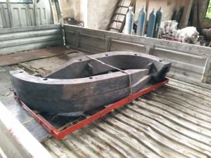 China Guide Rail Curve Ni Cr Liners AS2027 HRC54 Mine Mill Transporting Cracked Chain factory