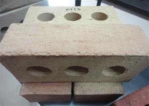 China Cream Yellow Clay Building Bricks For Outside Wall Anti - Freeze factory