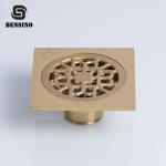 Chrome Plated 4'' ODM Bathroom Floor Drain Strainer
