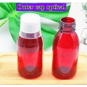 China ROPP CRC CAP Cough Bottles 100ml Empty Liquid Medicine Bottles on sale