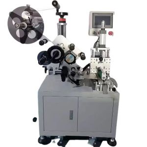 PLC Controlled Desktop Glass Ampoule Vial Labeling Machine for Semi Automatic