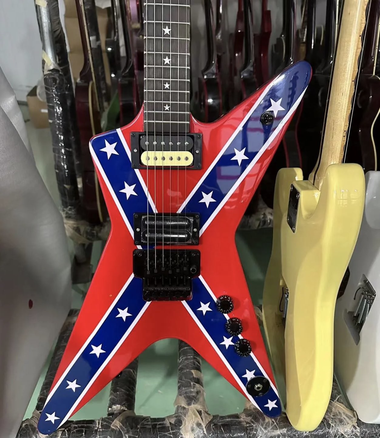 Custom Dean Dimebag Darrell Electric Guitar High end customized electric guitar