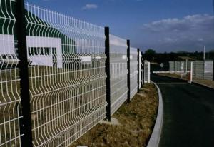 China China powder coated RAL6005 welded Decorative Garden Fence factory