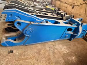 China 20T Excavator Attachment Hydraulic Scrap Excavator Demolition Shear Steel Cutting factory