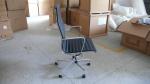 High Back Metal Office Ergonomic Chair , Standard Size Office Swivel Chair