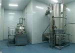 500KG/batch 1500L Fluid Bed Granulator Solid Plastic Recycling Granulator