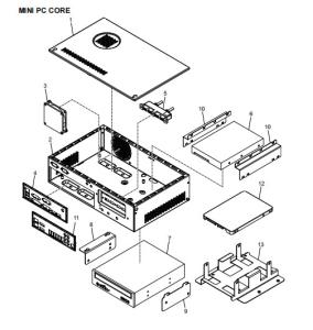 China ATM Spare Parts NCR MINI PC CORE 445-0727528 445-0760722 factory
