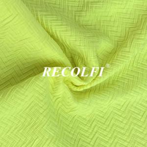 China Scrunchy Recycled Fiber Activewear Knit Fabric Sport Suit Stretchy Soft factory