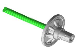 China Ultimate Strain 2.0% Length 3m 7m 11m Hollow Threaded GFRP Rock Bolts factory
