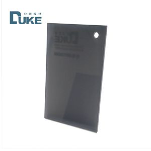China Customized Acrylic Matte Black Day Night Acrylic Sheet Advertising Signage factory
