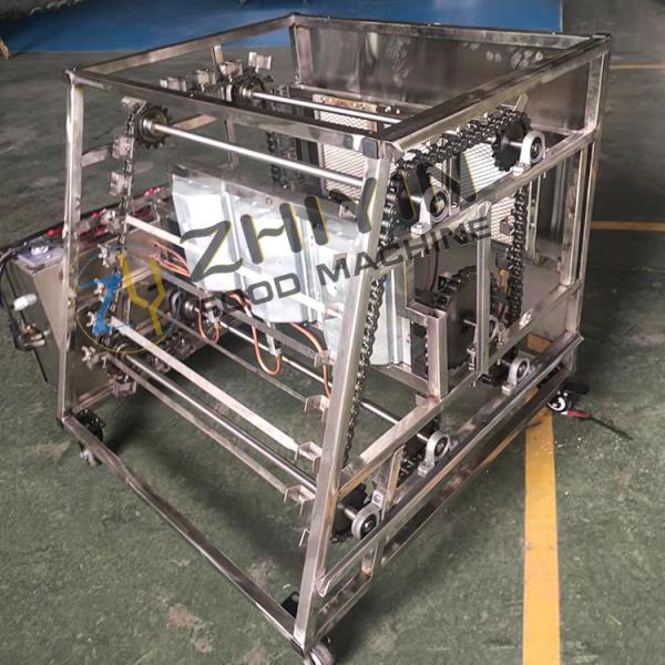 Continuous BBQ Machine Speed Adjustable Electric Heating Liquefied Gas Heating