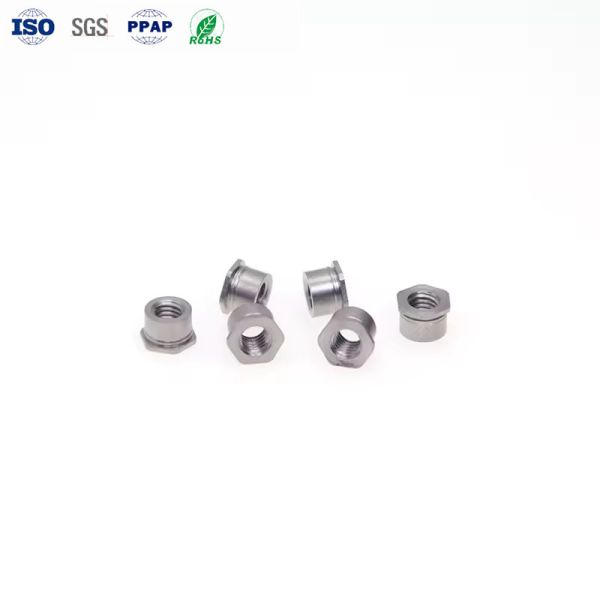 China Stainless Steel Hex Screw CNC Turning Part ±0.01mm Tolerance factory