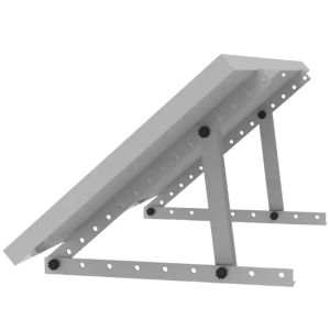 Customzied Wall Mount Triangle Adjustable Solar Panel Mounting Brackets / Solar