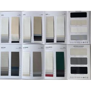 1% Openness Plain Weaving Fiberglass Sunscreen Fabric Fireproof