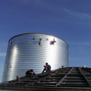 China Galvanized Steel / Clad Steel Waste Oil Storage Tank Various Sizes And Capacities factory