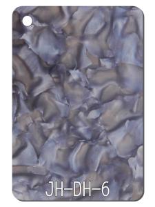 China Purple Grey Petal Acrylic Sheet For Furniture Advertising Light Cover factory