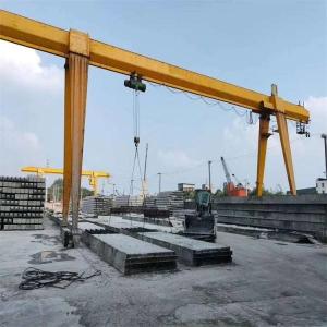China Customized Design span 15m Single Girder Gantry Crane 10ton 15 Ton For Industrial Factory factory