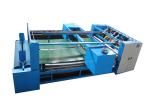 Blue Nonwoven Winding Cutting Machine Encoder Controlled