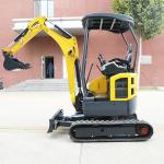 2T Mini Excavator Digging Machines Long Life Construction Mini Excavator