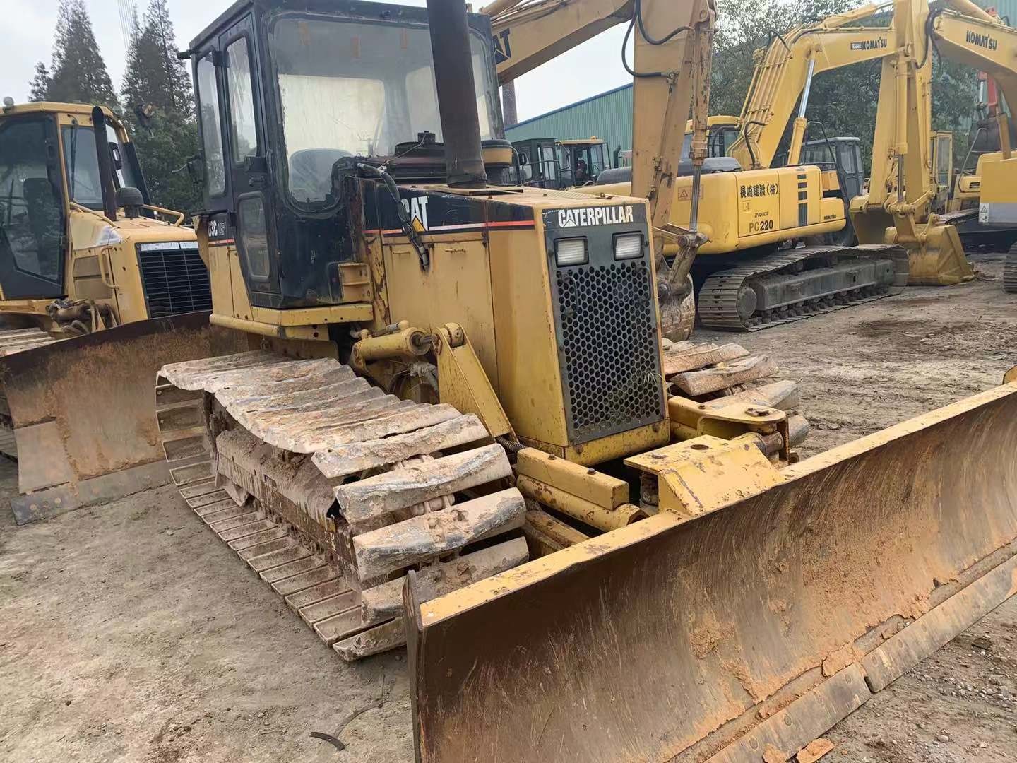 Used CAT D3 Bulldozer/CAT D3C LGP Bulldozer CAT 3046 6 Cylinders Engine