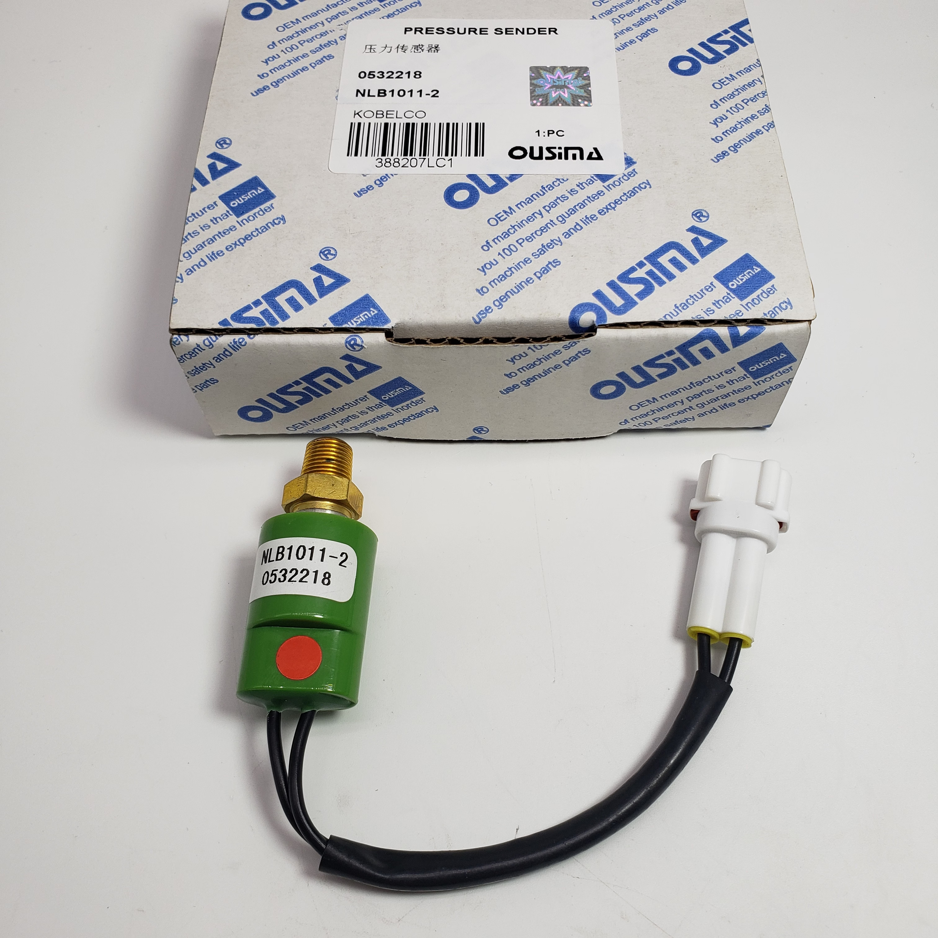 Pressure Sensor Switch 0532218 NLB1011-2 For Kobelco Excavator