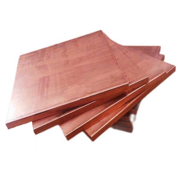 195MPa Ultimate Strength Non-Alloy Copper Plate for Earthing and Grounding Brass