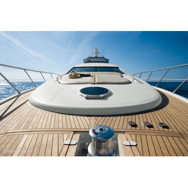 Waterproof Anti-slip WPC Wood Plastic Composite PVC Marine Decking for Outdoor Spaces