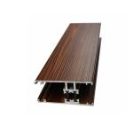 Wood Finish Wardrobe Aluminium Profile Fair Corrosion Resistance For Window /