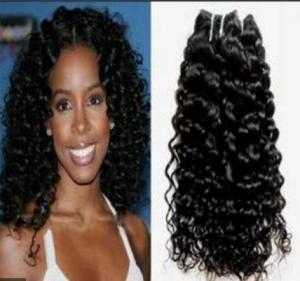 China Soft Kinky Curly Brazilian Curly Human Hair Weave For Dream Girl factory