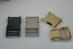 Fashion Metal Material Zinc Alloy Nickel Color 25 Mm Quickly Release Buckles For