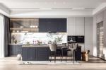 High End Marble Sintered Stone Glass Lacquer Modern Kitchen Cabinet