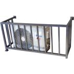 Rain And Sun Proof Iron Fencing For Outdoors Coated Fences Eco-Friendly