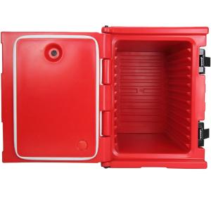 China LLDPE PU Foam Insulated Food Container With Nylon Handles factory