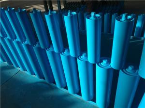 China SGS Heat Resistant 219mm Dia Industrial Rubber Rollers With Bearings C4 factory