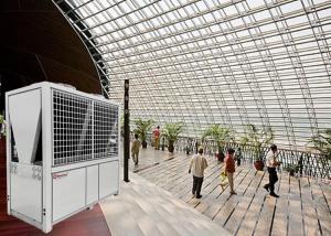 China 20P 56KW Air Cooled Chiller For Cooling System R410A R417A Air Compressor factory