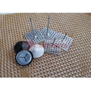 50MM Perforated Aluminum Metal Rock Wool Insulation Pins