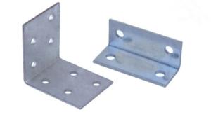 China Silver Color Metal Corner Brackets For Wood Customized Size / Color / Design factory